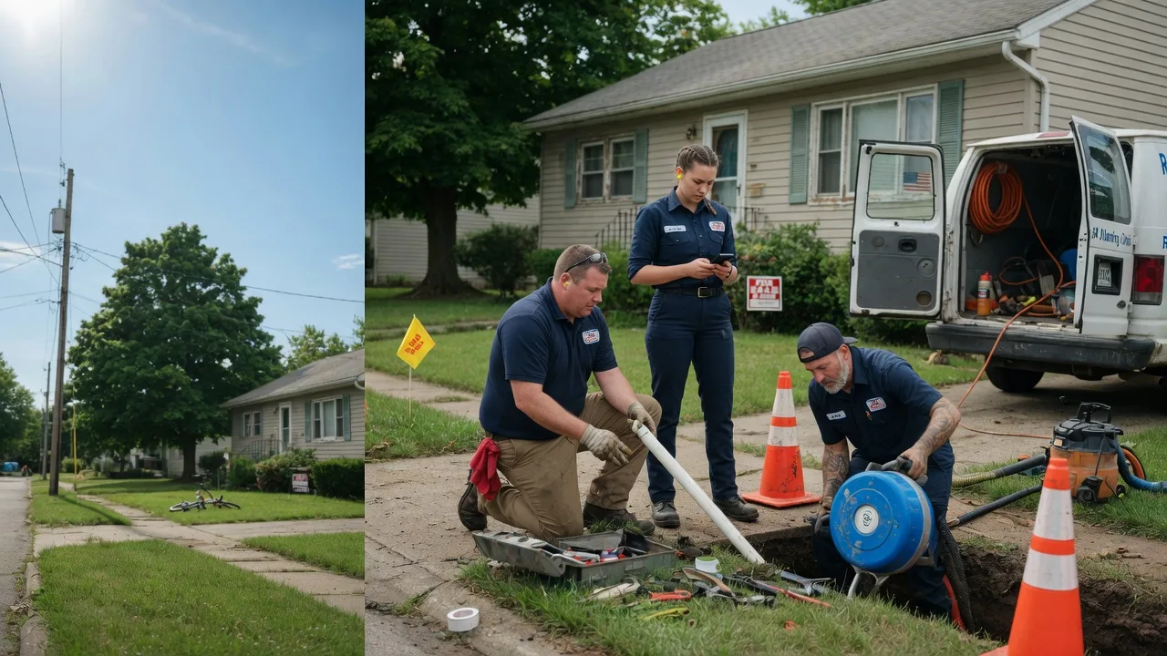 Sewer Line Repair in Kingsville, OH near me